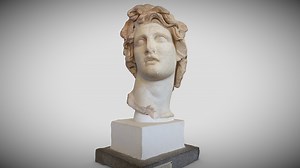 Ancient Greek Sun God or Alexander the Great - Buy Royalty Free 3D model by Vasilis Triantafyllou (@trelobyte)