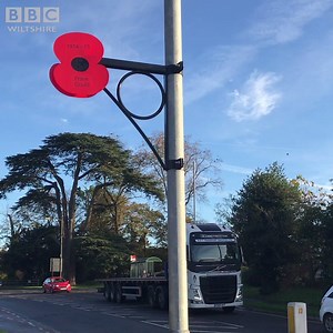 Take a look at how Amesbury remembers its fallen this year #WeWillRememberThem | BBC Wiltshire