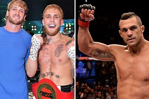 Ex-UFC star Vitor Belfort offers to fight Logan and Jake Paul on SAME NIGHT