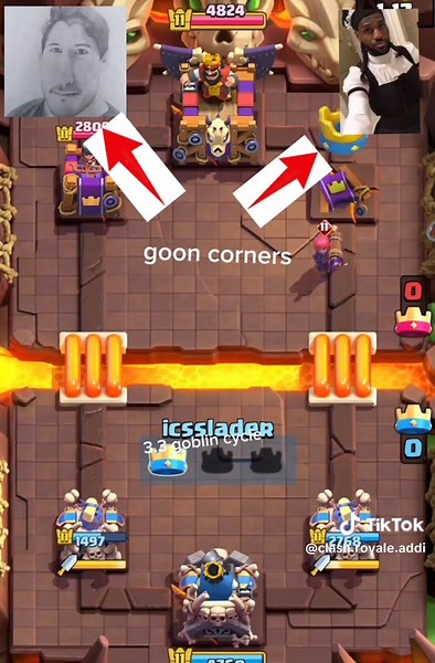 clash Royale addict pe TikTok