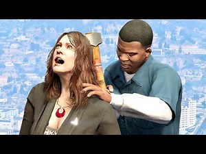 GTA V PC Franklin Kills Amanda (Editor Rockstar Movie Cinematic Short Film)