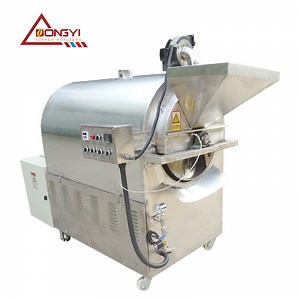 [Hot Item] Electric Chickpea Coconut Peanut Nut Roasting Machine Commercial Gas Nut Roasting Equipment Coffee Roaster