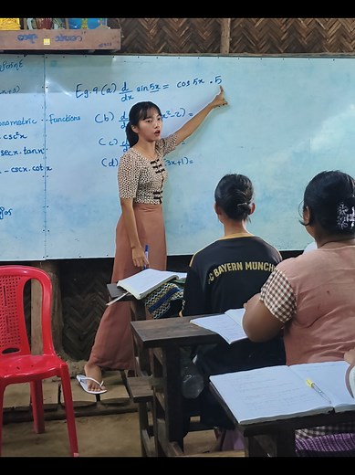 differentiate ကို ရိုးရှင်းစွာ လေ့လာရန် — Trigonometric Differentiation သင်ခန်းစာ