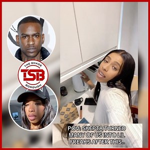 Rapper #trillarybanks throws it AAALLL the way back to 2011 with this controversial classic from rapper #Skepta 😫 who released the single ‘Sex all over the house’ over a decade ago accompanied with a VERY explicit music video 😭 watch until the end to see some old reactions to the song! 😅🌶️ [CC 🎥: @trillaryofficial ] | The Shade Borough