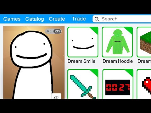 Making DREAM A Roblox Account!