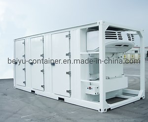 [Hot Item] Multi-Temperature Reefer Container with Ru and Diesel Tank