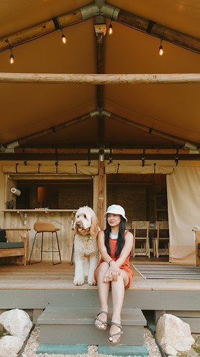 37K views · 162 reactions | Rest and relax in this lovely glamping...