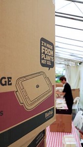 Racing towards sustainability at the Singapore Grand Prix with BioPak and @bellygoodcatering! ️ Fuelling the race with eco-conscious vibes – our compartment trays are made from plastic-free plant fibre and cutlery from FSC™ wood for a greener track experience! ️ #GreenGrandPrix #BioPakInAction #SustainableSpeed" | BioPak | Facebook