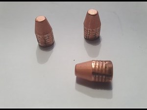 Testing the resistance of homemade copper plating of lead bullets by fire test