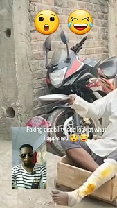 Faking disability and look at what happened   | Kingsford Akrugu | Facebook