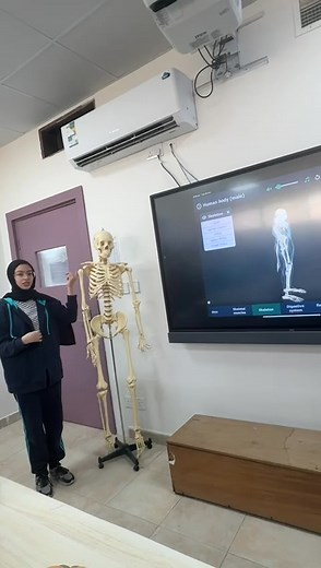 Girls Section Science Department Introduction to body systems Lab visit Gr.8 | Horizon International School Riyadh KSA