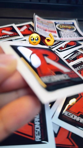 3.9K views · 23 reactions | Coated 3D embossed sticker #DZNYO #domesticker #stickerquality #HolographicStickers #resinart #stickers #vlogger #motovlogger #moto #businessowner #businesssuccess | DZNYO | Facebook