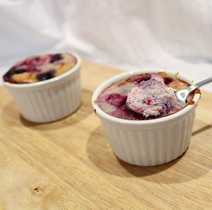 Recette Clafoutis aux fruits rouges et coco et autres recettes Chefclub daily