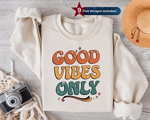 Good Vibes Only Png, Sublimation Design,clipart,inspirational Png,motivational Quote, Uplifting,positive T-shirt Design,instant Download,dtf - Etsy Canada