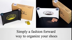 Shoe Tray - Strong Magnetic Footwear Organizer - Multifunctional Easy to Install Shoe Display Rack