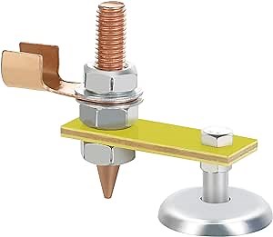 WYNNsky Magnetic Welding Support Ground Clamp, Single Welding Magnetic Head and Copper Tail
