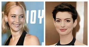 Anne Hathaway defends Jennifer Lawrence's Golden Globes scandal.