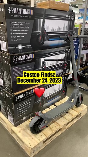 Phantom A8 Electric Scooter with upto 28 mile range #costco #costcofinds #phantom #electricscooter #holidaygifts
