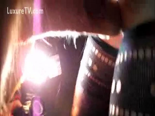 Horse's Semen Overflowed Inside a Woman's Pussy