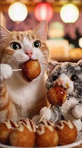 桜祭りを楽しむ猫 / A cat enjoying the cherry blossom festival #Shorts