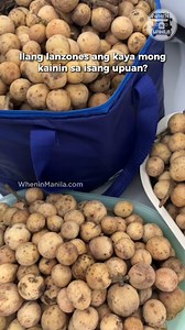 Nakakailang lanzones ka sa isang upuan? #PhilippineFruits #lanzones #fruits #province | When In Manila