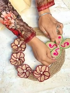 Beautiful craft using Jute Fabric 😱😱 #reuse #diy #jute | Craft Engineer