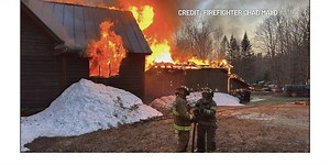 Fire destroys Walden home