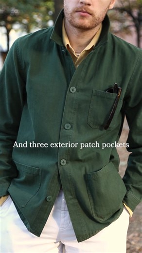 Our update to the classic chore coat, built for everyday wear. | Quaker Marine Supply Co.