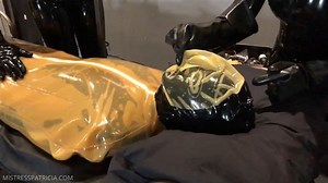 Mistress Patricia - Rubber breathplay with Lady Valeska | Hot Femdom