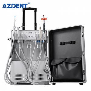 [Hot Item] Dental Equipment Portable Dental Unit System with Built-in Air Compressor