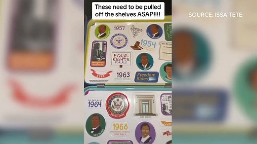 19 reactions · 3 comments | A Las Vegas teacher is going viral after pointing out several errors in a Black History Month product that she bought from Target. Our Alyssa Bethencourt explains. READ MORE: https://www.ktnv.com/news/las-vegas-teacher-goes-viral-after-catching-errors-in-black-history-month-product-sold-at-target | KTNV Channel 13 Las Vegas | Facebook