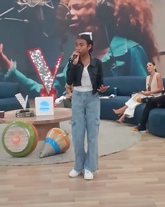 Diana Camila Estupinan, ganadora de #LaVozKids canta 'Mientras me curo del cora' | Día a día