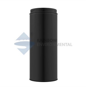 [Hot Item] 500mm Black Twin Wall Flue Pipe for Fireplace
