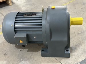 [Hot Item] Low Rpm Vertical 3-Phase AC Gear Reducer Gear Motor with Brake for Conveyor