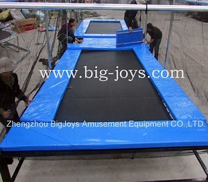 [Hot Item] High Quality Children Adult Square Trampoline Bed, Kids Indoor Trampoline Park (BJ-TR51)