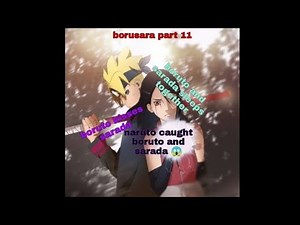 borusara texting story part 11 | boruto kisses sarada | naruto caught boruto and sarada
