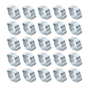 [Hot Item] Standard Zinc Plating Double Ear Hose Clip Hose Clamp for Secure Fastening