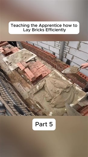 7.1K views · 82 reactions | Teaching the Apprentice how to Lay Bricks Efficiently #fblifestyle #brickwork #bricklayer #bricklaying #The #humour | Bricks Trick | Facebook