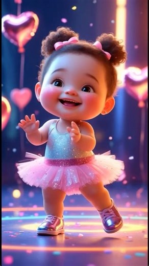 😍 Cutest Chubby Baby Girl Dancing Ever! | Adorable Dance 💃✨