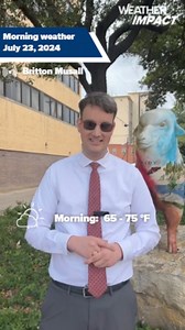 Morning weather July 23, 2024 #weatherimpact #sanangelo #weather #rain #storm #westtexas #dailyweather #sanangeloweather #brittonmusall #FOXWTX #FOXWestTexas #summer #dailynews #abilene #sweetwater #brady | FOX West Texas
