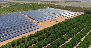 1 Megawatt Solar Farm Rural Setting Stock Footage Video (100% Royalty-free) 1009585043 | Shutterstock