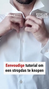 Als je deze stappen volgt, is het maken van een knoop heel eenvoudig! 👔 | BekijkDezeVideo