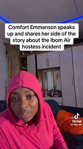 Comfort Emmason speaks up and shared her own part of the story about ibom air incident, Now be the judge 🙏 #Christmas #GroupAdmin #workschedule #shiftwork #GroupMembers #grouppost #IbomAir #comfortemmason #Dangote | ENTLOADED