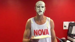I donated $100 to The Childhood Cancer Association and challenge Dylan Lewis, Rory Sloane, Peter Helliar and to do the same. #UltimatePieChallenge | Fitzy & Wippa With Kate Ritchie