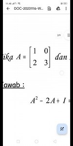 Matriks Ordo 2x2 - Identitas - Operasi Matriks‪@jorgeemateus‬ ‪@MatematicasprofeAlex‬