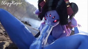 Muffet × Undyne「SleepyKeeper」