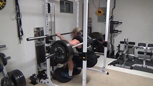 12 reactions | SS Bar Pendulum Squats...this simple setup mimics the...