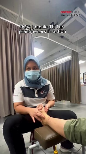 "Do we have a female practitioner? Here's your answer." #tittar #bonesetting #boneadjustment #osteocare | Osteocare