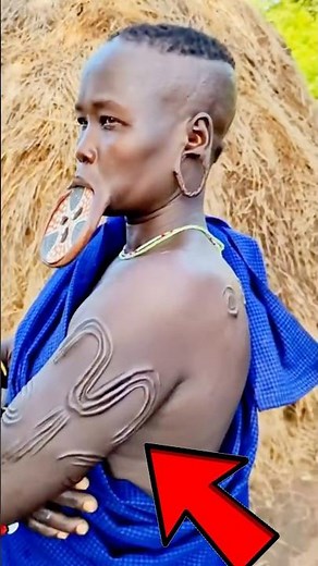 Tribal Scarification 😨