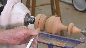 🎬 ✨WEB EXCLUSIVE✨ It is “finial”ly time for the most mesmerizing web extra of the season. Scott gives tips on turning the finial for the Chippendale High Boy. See the full episode at wbgu.org/americanwoodshop | The American Woodshop